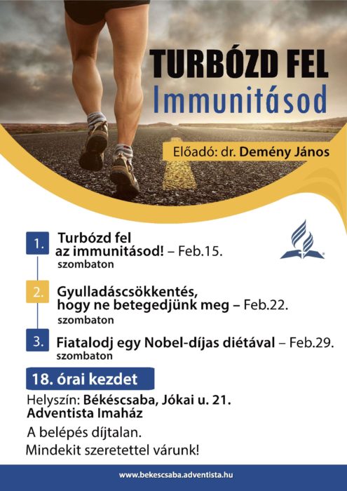 Plakát Turbózd fel immunitásod